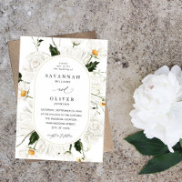 Daisy White Floral Mariage V3