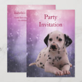 Invitation Dalmatien au Parc (Devant / Derrière)