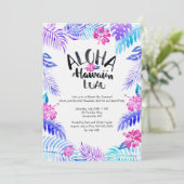 Invitation d'Aloha Hawaiian (Debout devant)