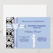 Invitation Damas Sainte Communion (Devant / Derrière)