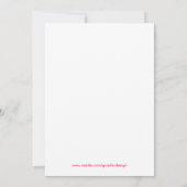 Invitation Damas Sainte Communion (Dos)