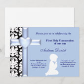 Invitation Damas Sainte Communion (Devant / Derrière)
