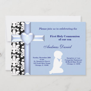 Invitation Damas Sainte Communion