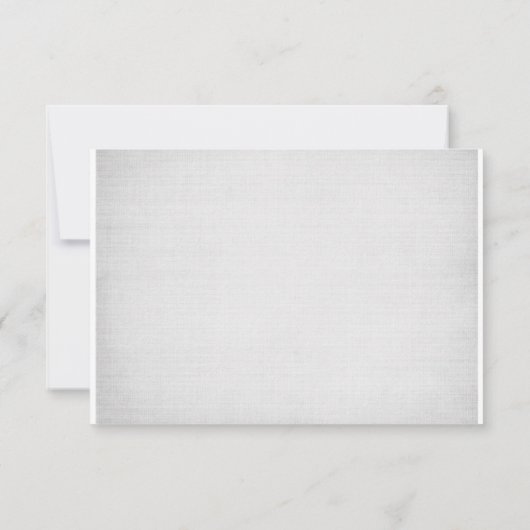 Invitation Damask et Daisy RSVP (Dos)