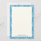 Invitation Damask First Holy Communion Baptism Confirmation (Dos)