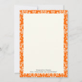 Invitation Damask First Holy Communion Baptism Confirmation (Dos)