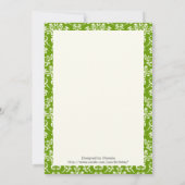 Invitation Damask First Holy Communion Baptism Confirmation (Dos)