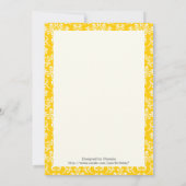 Invitation Damask First Holy Communion Baptism Confirmation (Dos)