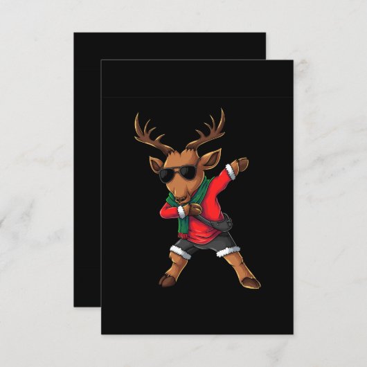 Invitation dame de cerf (Devant / Derrière)