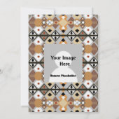 Invitation d'Amérindiens Crow (Dos)