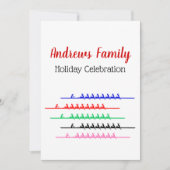 Invitation Dames Race Rowers - Jusqu'à cinq bateaux (Devant)