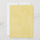 Invitation Dames Tournesol Anniversaire Cheval to Years Elega (Dos)