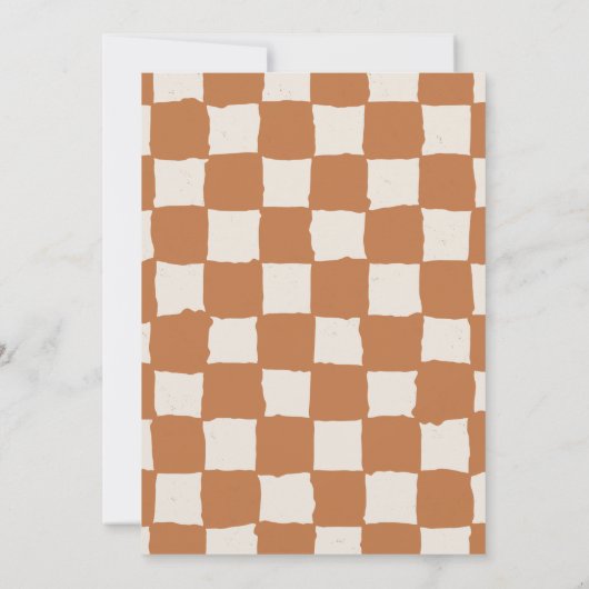 Invitation d'Ami Soirée d'Action de grâce (Dos)