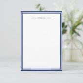 Invitation Damier Royal Bleu (Debout devant)