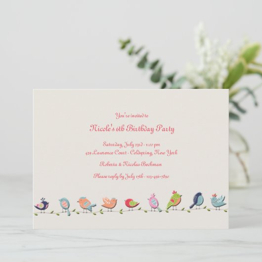 Invitation d'amis plumes (Debout devant)