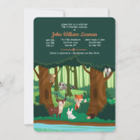 Invitation d'amis Woodland