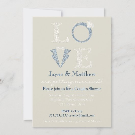 Invitation d'AMOUR (Devant)