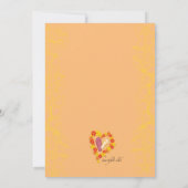 Invitation d'amour Aloha (Dos)