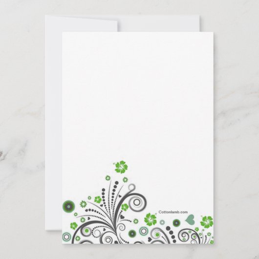 Invitation d'amour de ressort (Dos)