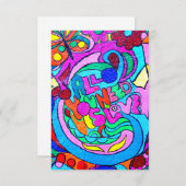 Invitation d'amour super (Devant / Derrière)