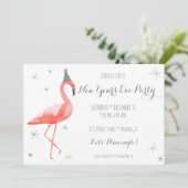 Invitation d'amusement de partie de réveillon de (Debout devant)