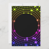 Invitation Dance Party Disco 80s Disco Ball Girls Anniversair (Dos)