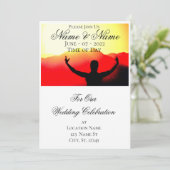 Invitation Dancer Sunrise Salutation Thunder_Cove (Debout devant)