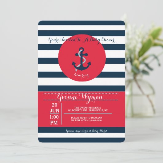 Invitation d'Anchor Bay (Debout devant)