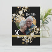 Invitation Dancing Daisies 50e Anniversaire (Debout devant)