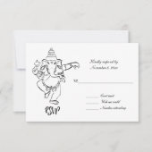 Invitation Dancing Ganesh | Indian Wedding RSVP (Devant)
