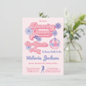 Invitation Dancing Queen Disco Bachelortie Party (Debout devant)