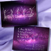 Invitation Dancing Skeleton fête d'Halloween Costume Party