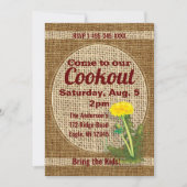 Invitation Dandelion (Devant)