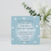 Invitation Dandelion lunaire (Debout devant)