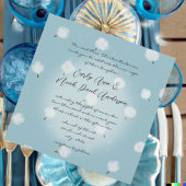 Invitation Dandelion lunaire