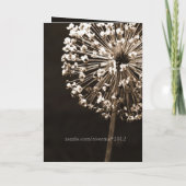 Invitation Dandelion Veut "Serez-Vous Ma Servante D'Accueil ? (Dos)