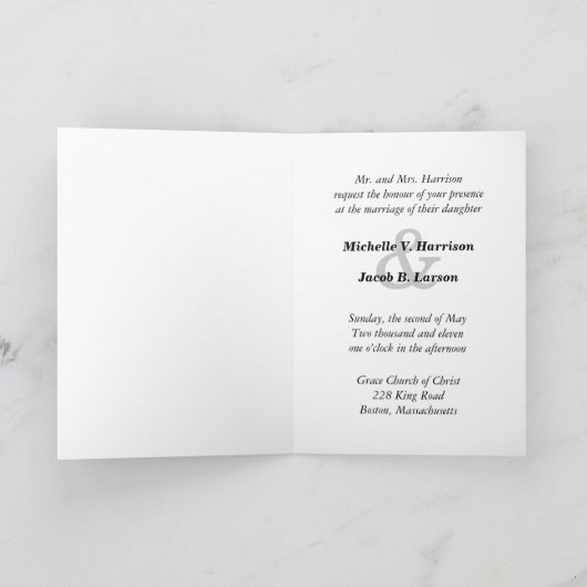 Invitation Dandelions (Intérieur)