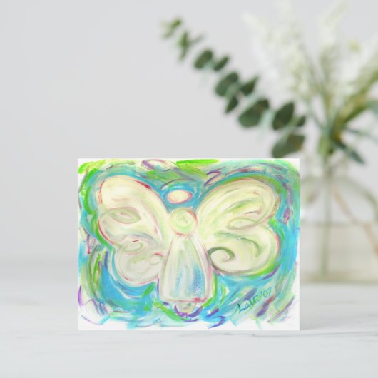 Invitation d'ange de lumière blanche (Debout devant)