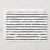 Invitation d'animal de fête de Noël (Dos)