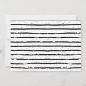 Invitation d'animaux de fête simple moderne (Dos)