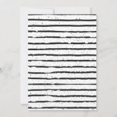 Invitation d'animaux de fête simple moderne (Dos)