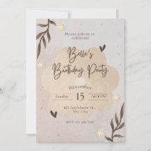 Invitation d'anniversaire