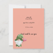 invitation d'anniversaire (Dos)