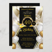 Invitation d'anniversaire (Devant / Derrière)