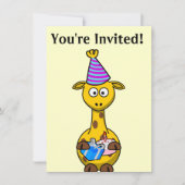 Invitation d'anniversaire (Devant)