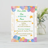 Invitation d'anniversaire (Debout devant)