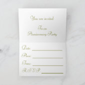 Invitation d'anniversaire (Intérieur)