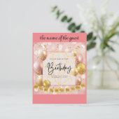 invitation d'anniversaire (Debout devant)