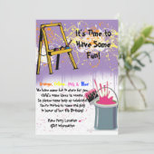 Invitation d'anniversaire (Debout devant)