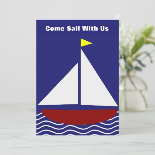 Invitation d'anniversaire (Debout devant)